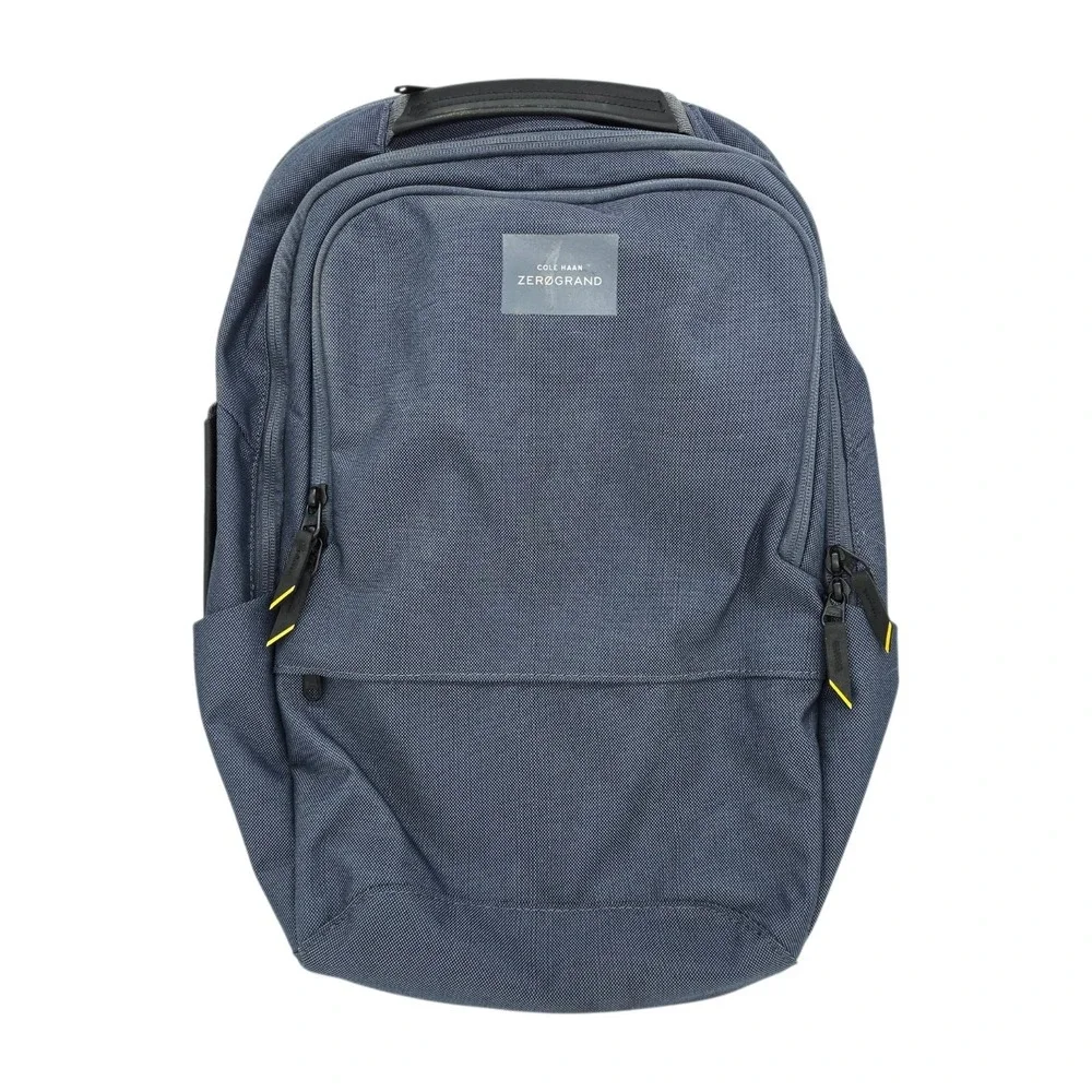 Cole Haan ZeroGrand City Backpack Bag Nylon Ombre Blue Laptop 2 Way Luggage